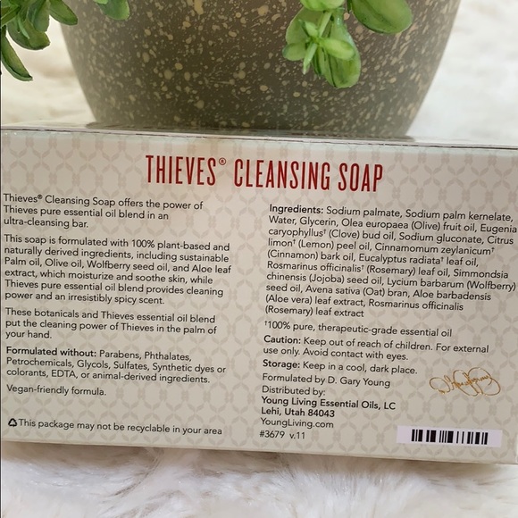 Young Living Bath & Body Yl Thieves Soap Bar Poshmark